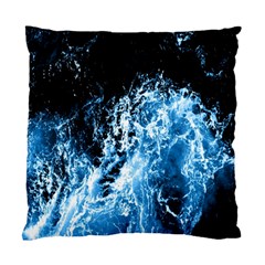 Photo Vagues  Standard Cushion Case (two Sides) by kcreatif