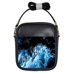 Photo Vagues  Girls Sling Bag by kcreatif