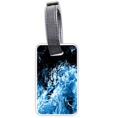 Photo Vagues  Luggage Tag (one Side) by kcreatif