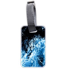 Photo Vagues  Luggage Tag (two Sides) by kcreatif