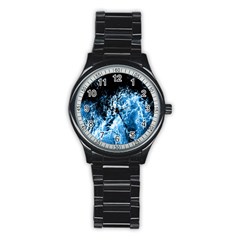 Photo Vagues  Stainless Steel Round Watch by kcreatif