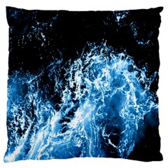 Photo Vagues  Standard Flano Cushion Case (one Side) by kcreatif