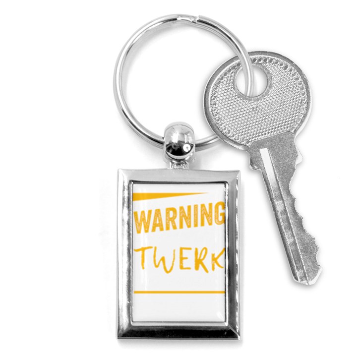 Twerking T-Shirt best dancer lovers & twirken twerken gift | Booty Shake Dance Twerken present | twerkin Shirt twerking tee Key Chain (Rectangle)