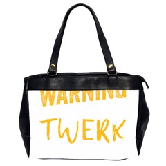 Twerking T-shirt Best Dancer Lovers & Twirken Twerken Gift | Booty Shake Dance Twerken Present | Twerkin Shirt Twerking Tee Oversize Office Handbag (2 Sides) by reckmeck