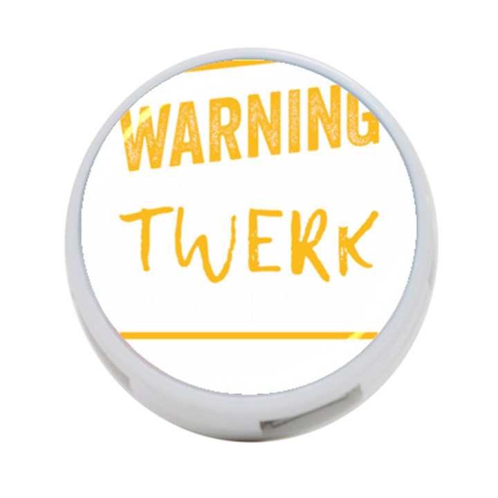 Twerking T-Shirt best dancer lovers & twirken twerken gift | Booty Shake Dance Twerken present | twerkin Shirt twerking tee 4-Port USB Hub (One Side)