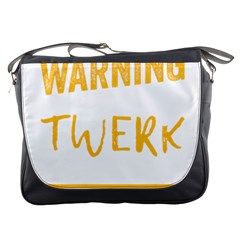 Twerking T-shirt Best Dancer Lovers & Twirken Twerken Gift | Booty Shake Dance Twerken Present | Twerkin Shirt Twerking Tee Messenger Bag by reckmeck