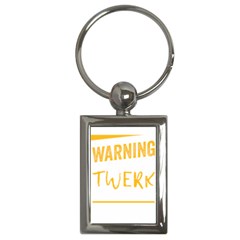 Twerking T-shirt Best Dancer Lovers & Twirken Twerken Gift | Booty Shake Dance Twerken Present | Twerkin Shirt Twerking Tee Key Chain (rectangle) by reckmeck