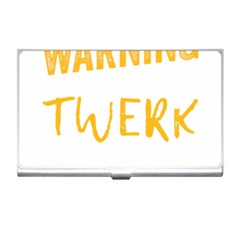 Twerking T-shirt Best Dancer Lovers & Twirken Twerken Gift | Booty Shake Dance Twerken Present | Twerkin Shirt Twerking Tee Business Card Holder