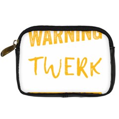 Twerking T-shirt Best Dancer Lovers & Twirken Twerken Gift | Booty Shake Dance Twerken Present | Twerkin Shirt Twerking Tee Digital Camera Leather Case by reckmeck