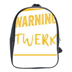 Twerking T-shirt Best Dancer Lovers & Twirken Twerken Gift | Booty Shake Dance Twerken Present | Twerkin Shirt Twerking Tee School Bag (xl) by reckmeck