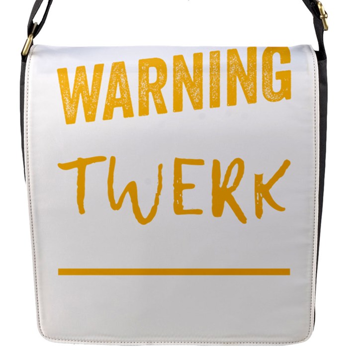 Twerking T-Shirt best dancer lovers & twirken twerken gift | Booty Shake Dance Twerken present | twerkin Shirt twerking tee Flap Closure Messenger Bag (S)