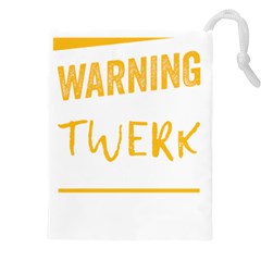 Twerking T-shirt Best Dancer Lovers & Twirken Twerken Gift | Booty Shake Dance Twerken Present | Twerkin Shirt Twerking Tee Drawstring Pouch (5xl) by reckmeck