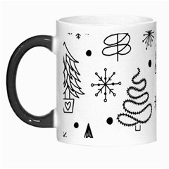 Seamless Pattern With Christmas Trees Morph Mugs by Vaneshart