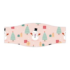 Cute Snowman Christmas Season Seamless Pattern Stretchable Headband by Vaneshart