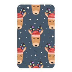 Cute Deer Heads Seamless Pattern Christmas Memory Card Reader (rectangular) by Vaneshart