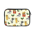 Christmas Funny Pattern Cat Apple iPad Mini Zipper Cases Front