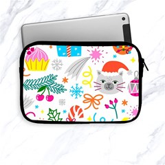 Funny Christmas Pattern Apple Ipad Mini Zipper Cases by Vaneshart