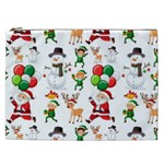 Seamless Pattern Christmas Cosmetic Bag (XXL) Front