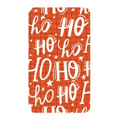 Ho Ho Ho Lettering Seamless Pattern Santa Claus Laugh Memory Card Reader (rectangular) by Vaneshart