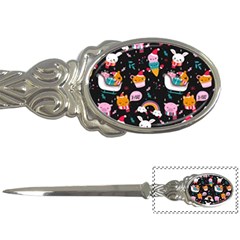 Colorful Funny Christmas Pattern Merry Xmas Letter Opener