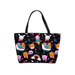 Colorful Funny Christmas Pattern Merry Xmas Classic Shoulder Handbag