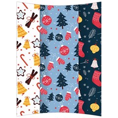 Christmas Pattern Collection Flat Design Back Support Cushion