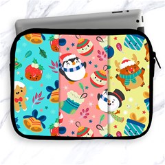 Hand Drawn Christmas Pattern Collection Apple Ipad 2/3/4 Zipper Cases by Vaneshart