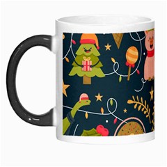 Colorful Funny Christmas Pattern Merry Christmas Xmas Morph Mugs by Vaneshart