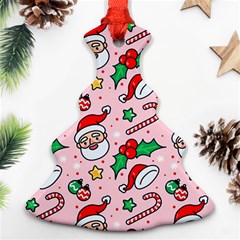 Colorful Funny Christmas Pattern Santa Claus Ornament (christmas Tree)  by Vaneshart