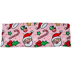 Colorful Funny Christmas Pattern Santa Claus Body Pillow Case (dakimakura) by Vaneshart