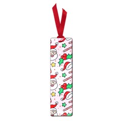 Colorful Funny Christmas Pattern Santa Claus Small Book Marks by Vaneshart