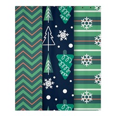 Flat Design Christmas Pattern Set Shower Curtain 60  X 72  (medium)  by Vaneshart