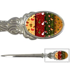 Hand Drawn Christmas Pattern Collection Letter Opener