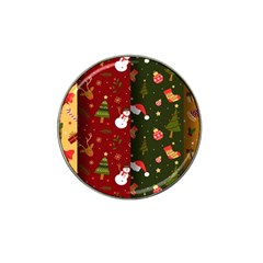 Hand Drawn Christmas Pattern Collection Hat Clip Ball Marker