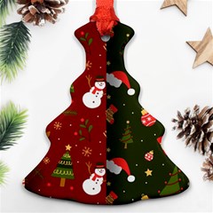 Hand Drawn Christmas Pattern Collection Ornament (Christmas Tree) 