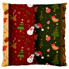 Hand Drawn Christmas Pattern Collection Large Cushion Case (One Side)