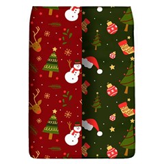 Hand Drawn Christmas Pattern Collection Removable Flap Cover (L)