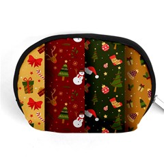 Hand Drawn Christmas Pattern Collection Accessory Pouch (Medium)