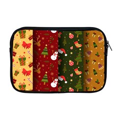 Hand Drawn Christmas Pattern Collection Apple MacBook Pro 17  Zipper Case