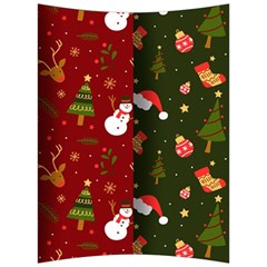 Hand Drawn Christmas Pattern Collection Back Support Cushion