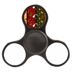 Hand Drawn Christmas Pattern Collection Finger Spinner