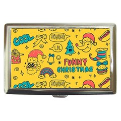 Colorful Funny Christmas Pattern Cool Ho Ho Ho Lol Cigarette Money Case