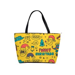 Colorful Funny Christmas Pattern Cool Ho Ho Ho Lol Classic Shoulder Handbag