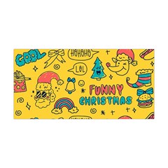 Colorful Funny Christmas Pattern Cool Ho Ho Ho Lol Yoga Headband