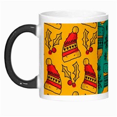 Hand Drawn Christmas Pattern Collection Pattern Morph Mugs by Vaneshart