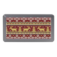 Beautiful Knitted Christmas Pattern Xmas Memory Card Reader (mini) by Vaneshart