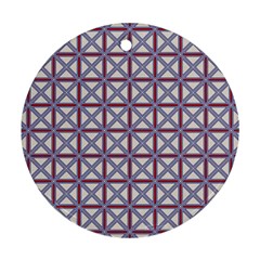 Df Donos Grid Ornament (round) by deformigo