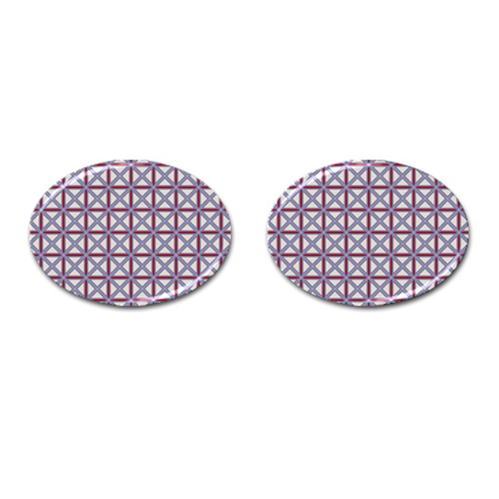 DF Donos Grid Cufflinks (Oval)