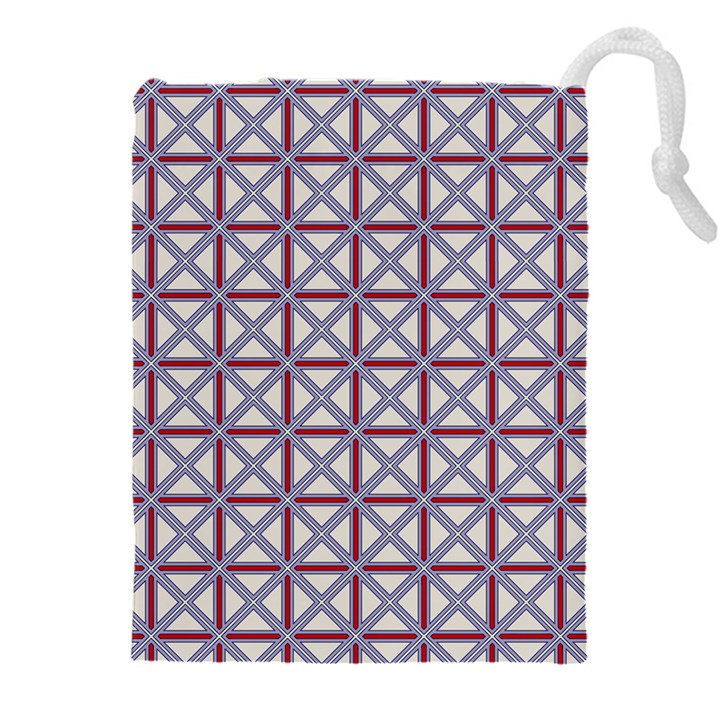 DF Donos Grid Drawstring Pouch (5XL)