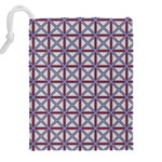 DF Donos Grid Drawstring Pouch (5XL) Back